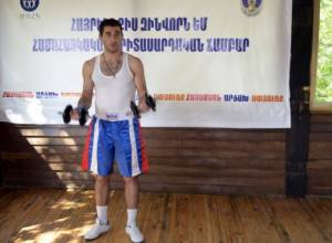 Մարզական ռեկորդ`«Հայրենիքիս զինվորն եմ» ճամբարում