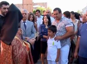Ծառուկյանը մասնակցեց արարողությանը