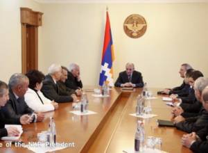 Bako Sahakyan met the Communists