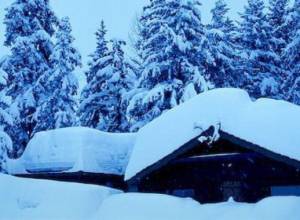 В некоторых районах снег