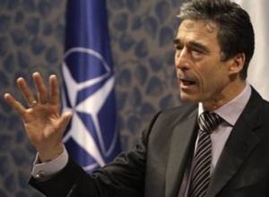Лидер НАТО обеспокоен, что Путин не ограничится Крымом