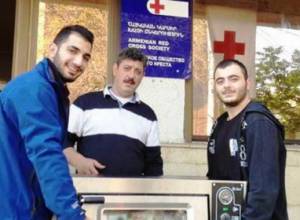 Armenian Red Cross Society supports Syrian Armenians
