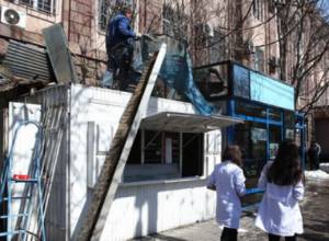 Демонтируют киоски, компенсацию не обещают