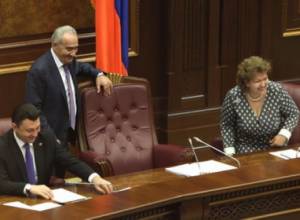 Galust Sahakyan was elected