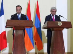 Hollande will convince that there are prefect conditions in Armenia