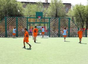 Mini football fields will be constructed