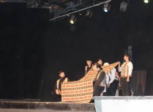 Teenage prisoners visited theatre