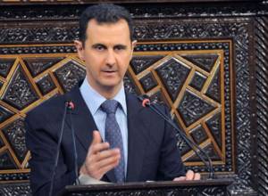 Bashar al- Assad won the elections