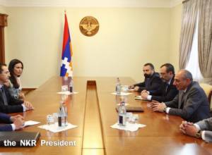 Artsakh President receives delegation of European Free Alliance
