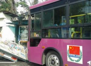 Полиция – об автобусе, попавшем в аварию