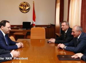 Cooperation between Cadastres of two Armenian states discussed in Artsakh 