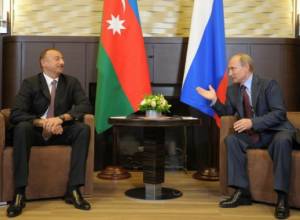 Putin,  Aliyev discuss Karabakh issue in Sochi