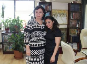 ՀՀ սփյուռքի նախարարն ընդունեց Սյուզի Կենտիկյանին