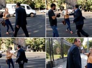 Galust Sahakyan remains indifferent to the use of violence against journalist