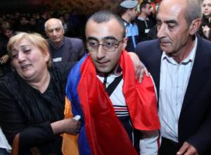 Armenian soldier Hakob Injighulyan, who was captive in Azerbaijan more than a year, returned to homeland