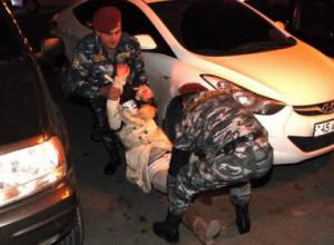 Полиция задержала  граждан с площади Свободы