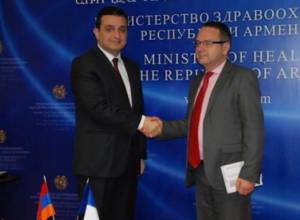 Արմեն Մուրադյանն ընդունեց Ժան-Ֆրանսուա Շարպանտիեին