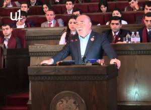Մանվել Գրիգորյանի ելույթը ԵԿՄ համագումարում