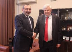 NKR Foreign Minister receives Personal Representative of OSCE Chairman-in-Office