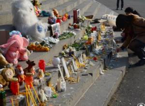 Requiem mass in St. Sargis Church