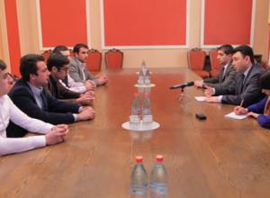 Eduard Sharmazanov receives representatives of Yazidi Community