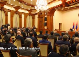 Bako Sahakyan receives Artsakh liberation war veterans and the ARF representatives