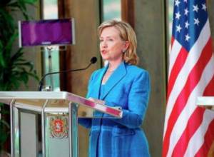 Bush and Clinton- candidates for presidency