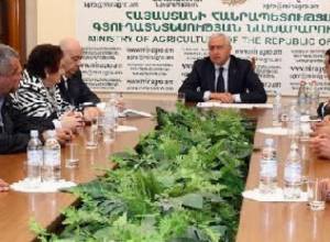Հանդիպում կաթ վերամշակող ընկերությունների ներկայացուցիչների հետ