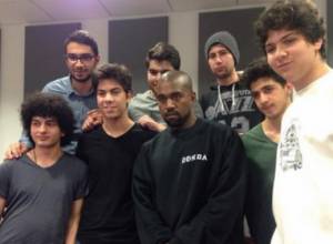 Rapper Kanye West visits Tumo Center in Yerevan