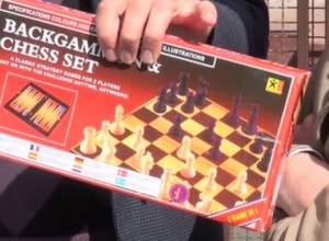 Activists in Gyumri brought chess for Russian Prosecutor General