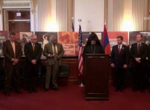 Tribute to the victims of the Armenian Genocide in Capitol Hill