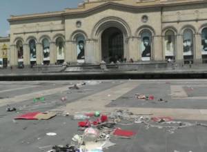 Republic Square still under the “effect” of SOADs concert