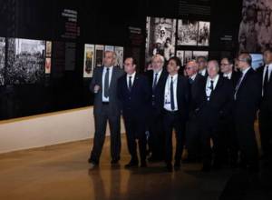 Turkish journalists cried at the Genocide Museum