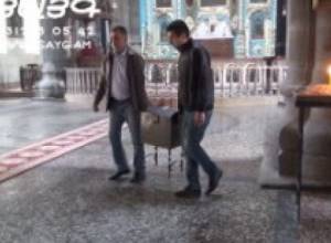 Попытка ограбления в церкви Семь Ран в Гюмри: Цайг