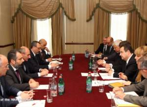 Artsakh President meets with OSCE Chairman-in-Office Ivica Dačić