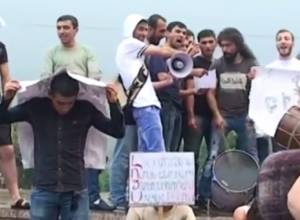 Վանաձորում ոստիկանությունը թույլ չի տալիս վրաններ տեղադրել