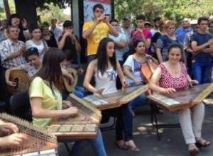 Baghramyan protesters have new guests