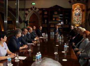 Artsakh President visits UK