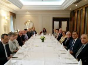 Artsakh President meets with Hayastan All-Armenian Fund's representatives in UK