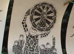 Գծանկարիչ Ռուբեն Սուվարու ինքնատիպ ցուցահանդեսը Վանաձորում