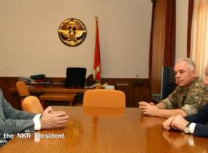 Seyran Ohanyan is in Artsakh