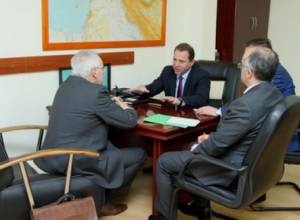 Давид Тоноян принял французского сопредседателя