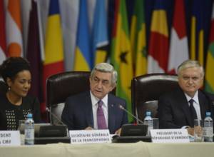 Serzh Sargsyan’s address at the 31st Ministerial Conference of the Francophonie