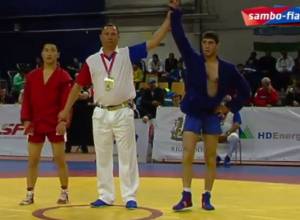 Armenian sambo wrestlers unable to win gold in Riga