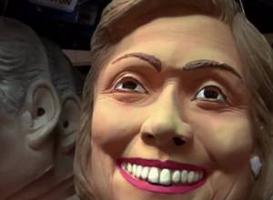Masks of Clinton and Trump are the best-sellers
