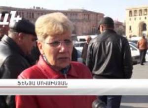 «Մենակ օդով ապրել չի լինում». ակցիայի մասնակից