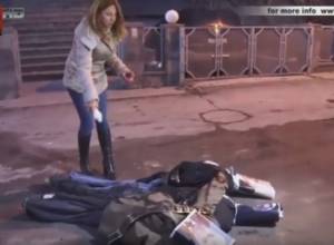 1-in.am: Z. Postanjyan burns scarecrows of Sargsyan, Harutyunyan and Mukuchyan