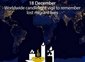 Message on International Migrants Day: Yes, there is darkness: But we all have a little light: Let it shine.