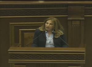 Eduard Sharmazanov to Zaruhi Postanjyan: More people hear your speech in the National Assembly than during your rallies