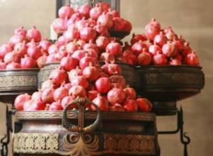 This year NKR authorities donated  pomegranates to the Mother Cathedral
